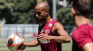 Lucas é preservado e está fora do clássico contra o Palmeiras