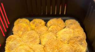 Abobrinha na airfryer: empanada, crocante e sem trigo