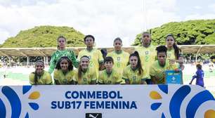 Brasil goleia o Equador e avança com 100% de aproveitamento no Sul-Americano Feminino Sub-17