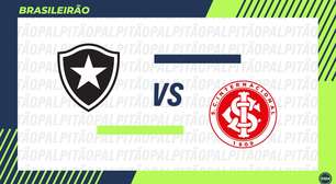 Botafogo x Internacional: Analise, onde assistir, horário, provável escalação e palpitão