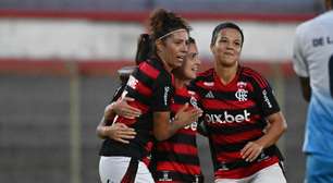 Com brilho de Cristiane, Flamengo atropela o Real Brasília pelo Brasileirão feminino