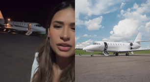 Simone Mendes descobre que tem avião igual ao de Virginia Fonseca, avaliado em R$ 30 milhões