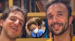 Cantor Vinícius Calderoni recebe 1 rim doado pelo ator Thiago Amaral: "Gesto que dá a vida"