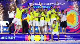 Seleção Brasileira se sagra heptcampeã da Copa do Mundo de Futebol de Areia