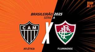 Atlético x Fluminense, AO VIVO, com a Voz do Esporte, às 16h