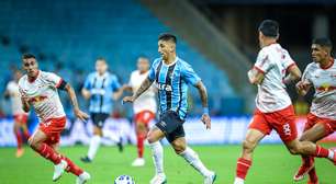 Grêmio abre o placar, mas cede empate ao Red Bull Bragantino