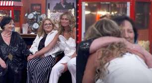 Fim da treta! Lívia Andrade e Dona Déa selam a paz no 'Domingão'