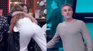 Dona Déa e Lívia Andrade fazem as pazes após briga nos bastidores e chocam Luciano Huck
