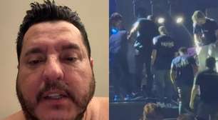 Bruno atualiza estado de saúde de Marrone após acidente em show: 'Quase me matou do coração'