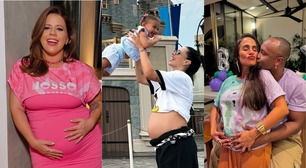 Veja as famosas que vão comemorar o Dia das Mães grávidas
