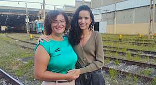 Em família ferroviária de SP, mãe dirige trens enquanto a filha controla os trilhos