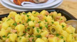 Salada de batata com atum sem maionese: leve e irresistível