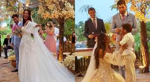 Luxo e comoção do filho: Relembre os bastidores do casamento de Carol Nakamura