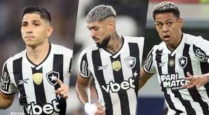 Botafogo não poderá contar com trio diante de Estudiantes e Flamengo