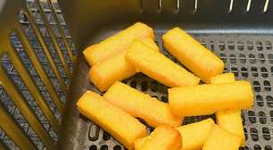 Polenta sem fritar: na Airfryer, crocante e dourada