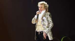 Rod Stewart adota repouso vocal às vésperas de show em Glastonbury