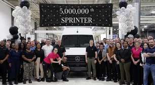 Mercedes-Benz Sprinter: 5 milhões de unidades produzidas