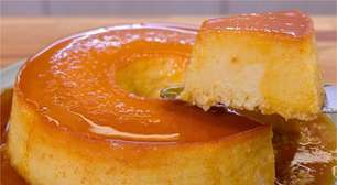 Toda semana eu faço esse delicioso pudim de milho com coco