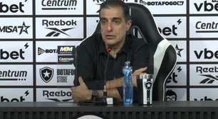Apesar de goleada, Paiva critica atuação inicial do Botafogo