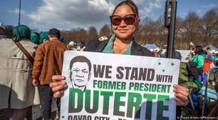 Preso em Haia, Duterte vence eleição para prefeito nas Filipinas
