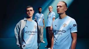 PUMA e Manchester City apostam em inovação inédita para uniforme principal em 2025/26