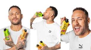 Empresas firmam parceria com Neymar Jr. e lançam nova bebida no mercado