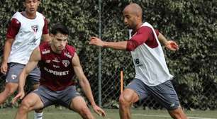 Lucas desfalca o São Paulo na Libertadores por conta de dores no joelho direito