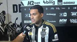 Dudu aponta identificação com o Atlético: 'Me dizem que eu tenho a cara do Galo'