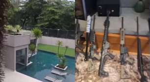 Polícia encontra arsenal do Comando Vermelho em casa de luxo no Novo Leblon, Barra da Tijuca