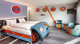 Conheça o hotel na Alemanha com quartos temáticos para fãs de carros