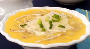 Sopa de mandioquinha com frango: uma receita para se aquecer