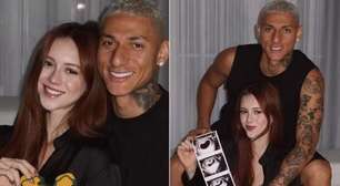 Amanda e Richarlison viram alvos de críticas após revelarem nome do primeiro filho do casal