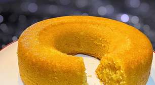 Bolo de milho de lata sem trigo e leite: úmido e fofinho
