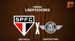 São Paulo x Libertad: onde assistir, escalações e arbitragem
