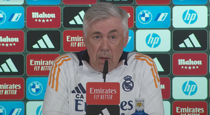 'Serei técnico do Brasil a partir do dia 26', confirma Carlo Ancelotti