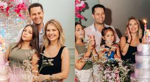 Filho de Leonardo comemora o aniversário da primogênita sem o pai e os irmãos