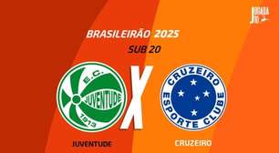 Juventude x Cruzeiro (Sub-20): onde assistir, escalações e arbitragem