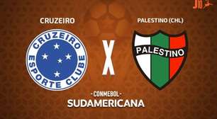 Cruzeiro x Palestino: onde assistir, escalações e arbitragem