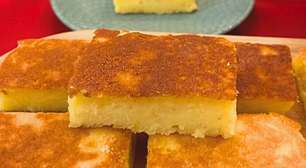 Bolo de mandioca cremoso sem farinha e leite: fácil
