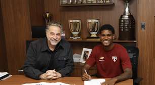 São Paulo anuncia renovação de contrato de Lucas Ferreira