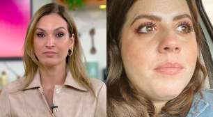 Talitha Morete chora ao vivo no Mais Você ao falar de Tati Machado: 'De tirar o chão'