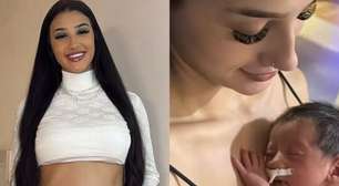 Bia Miranda comemora evolução da filha prematura