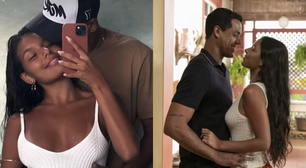 Em clima de romance, Marcello Melo Jr. e Mell Muzzillo posam juntos e trocam declarações: 'Saudade'