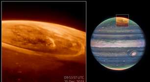 Os telescópios Webb e Hubble observaram ao mesmo tempo as auroras de Júpiter, mas não viram a mesma coisa