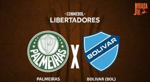 Palmeiras x Bolívar, AO VIVO, com a Voz do Esporte, às 18h