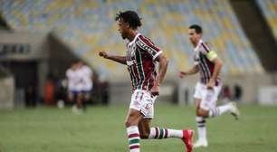 Keno volta a aproveitar oportunidade no Fluminense: 'Feliz por dar conta do recado'