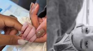 Muito amor! Ludmilla compartilha primeira foto do momento do parto de Zuri e encanta