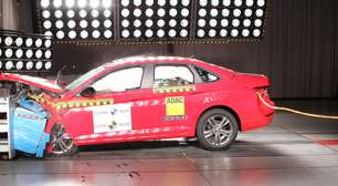Volkswagen Jetta obtém cinco estrelas no teste de impacto do Latin NCAP