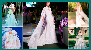 Boho chic, slip dress: veja 10 vestidos de noiva das famosas