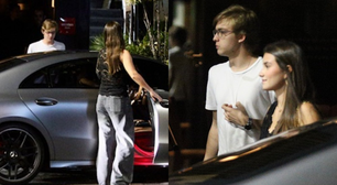 Filho de Angélica e Luciano Huck é flagrado com a namorada durante passeio em carro de R$ 1,5 milhão